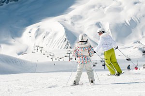 Alpen Winter Kinder Urlaub